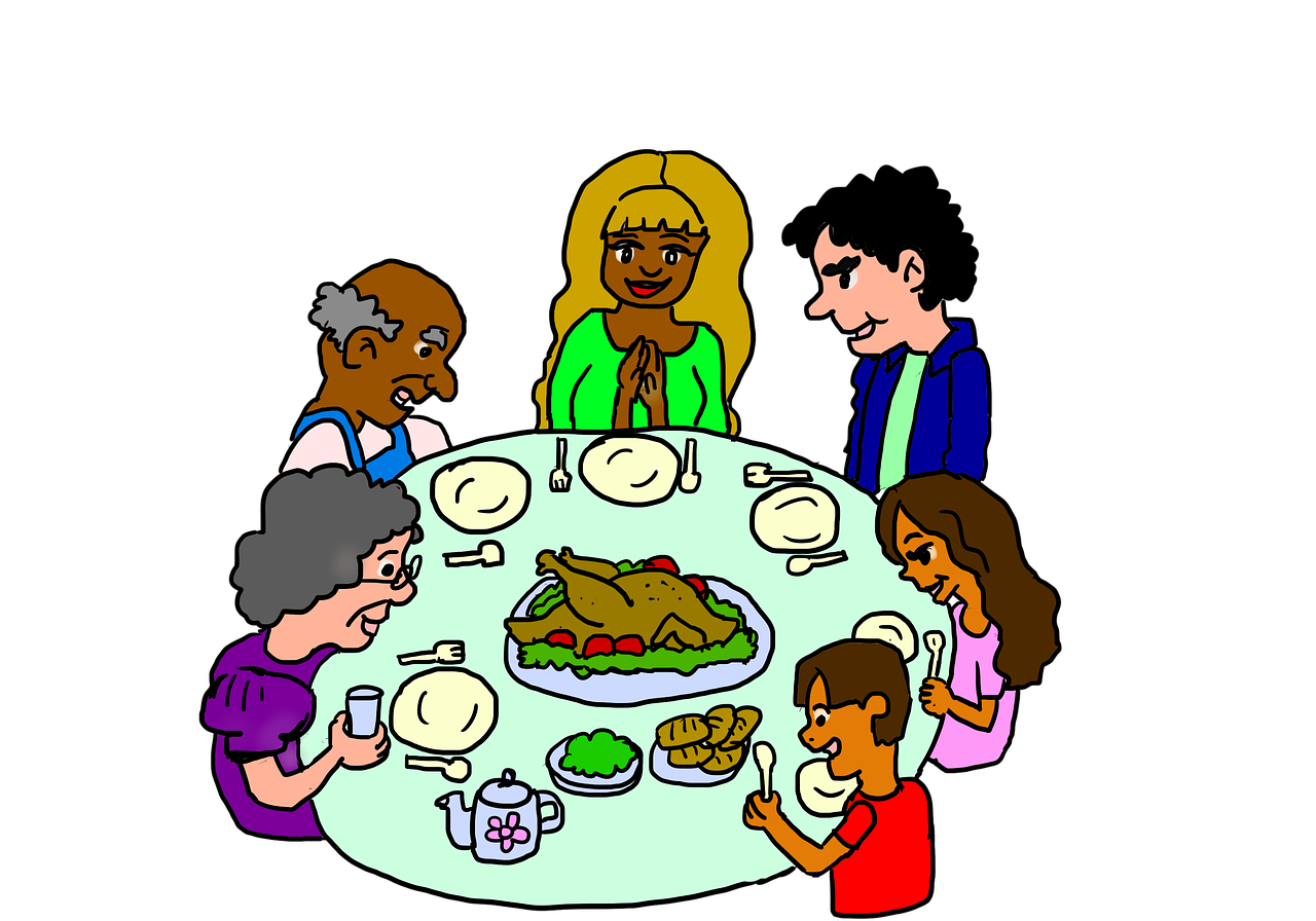 Круглый стол год семьи. Семейный ужин рисунок. Ребенок ужинает. Ужин картинка для детей. Семейный ужин мультяшный.